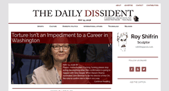 Desktop Screenshot of dailydissident.com