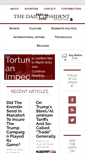 Mobile Screenshot of dailydissident.com